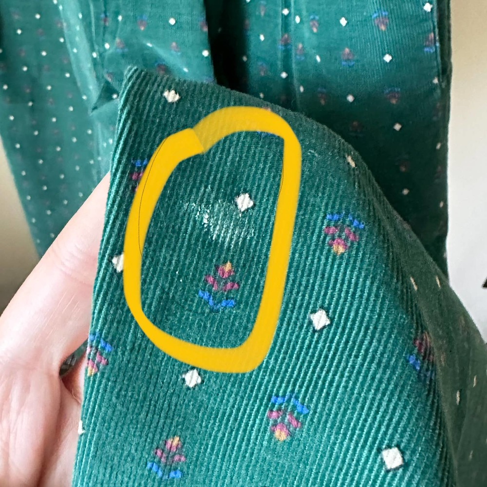 Vintage American Eagle Corduroy Trousers Sz 6 - Picture 6 of 6